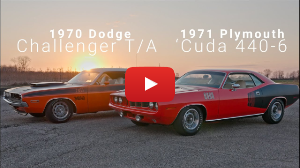 Incredibly Rare Mopars- 1970 Dodge Challenger & 1971 Plymouth 'Cuda #mopar #musclecar #collectorcars