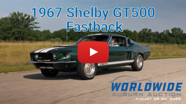 Original Engine/4-speed 1967 Shelby GT500 Fastback | Selling August 30 at the Auburn Auction